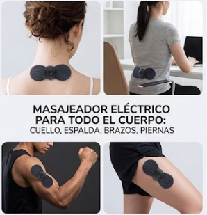 Masajeador eléctrico para alivio del dolor corporal completo
