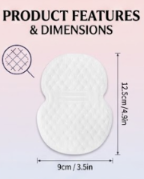 Almohadillas Antisudor Desechables para Axilas | Protección Invisible Unisex (50 Piezas)
