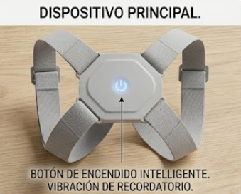 Corrector de Postura Inteligente Ajustable – Alivia Dolor de Espalda y Mejora tu Postura