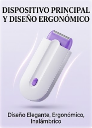 Depiladora Facial y Corporal Recargable | Tecnología de Precisión para una Piel Suave